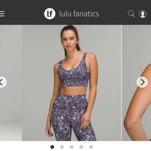 Lululemon sports bra